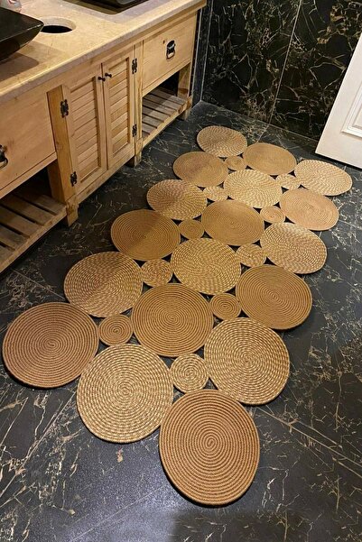 Markaev Nomad 302 Natural Geometrik Jüt Halı