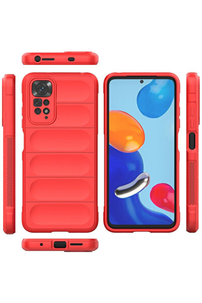 NewFace Xiaomi Redmi Note 11 Case Optimum Silicone - Red 1491804709
