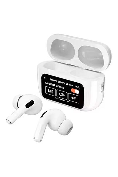 OEM Căști Wireless Zenbuds, Anc/enc, Bt 5.4, Touch Display, 30h, Gaming, Rezistente La Apă, Led, In-ear