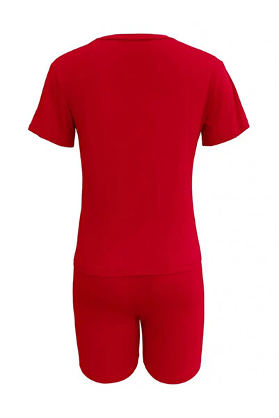 JANES Жіночий короткий рукав з принтом з віскози, двоє