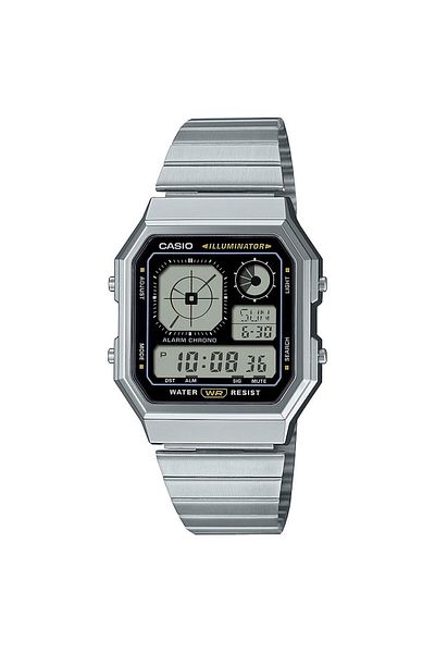 Casio Ceas bărbătesc Casio A130WE-1AEF, cuarț, 34mm, 3ATM