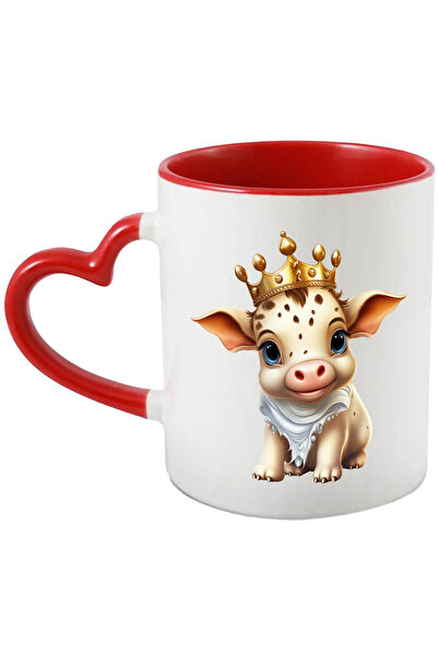 StoryGift Romania Cana Cu Un Vitel Cu O Coroana Regala | Importanta | Ilustra...