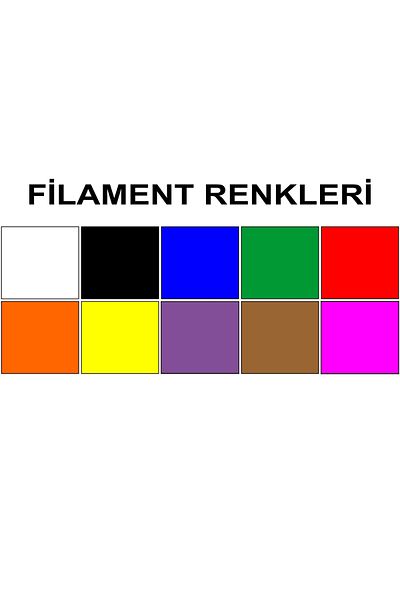ZENVİVA Yellow Color 3D Pen + 10 Colors Total 50 Meters Pla Filament + Template