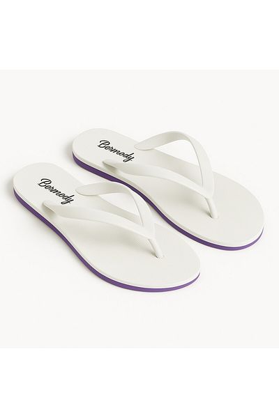 Bermody Women's Basic Comfortable Flip Flops Beach Slippers Flip Flops