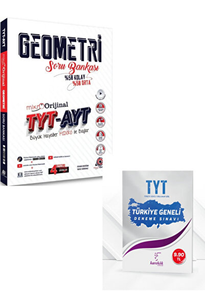 Orijinal Yayınları Orijinal Yayınları TYT AYT Geometri Mikro Soru Bankası
