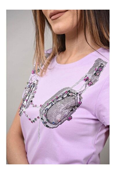 Monte Cervino TRICOU APLICATII CASTI BREEZE S-M Lila