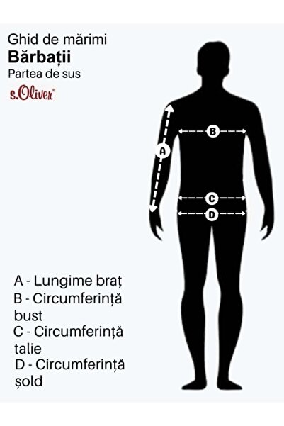 s.Oliver Men's cotton crew neck t-shirt with logo, Black, S