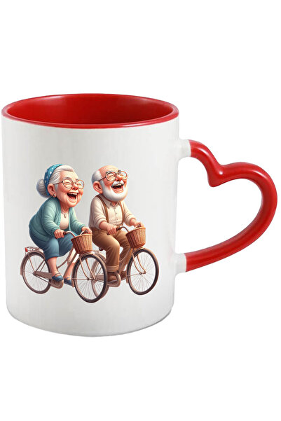 StoryGift Romania Cana Cu O Bunicuta Si Un Bunic | Fericiti | Se Plimba Cu Bi...