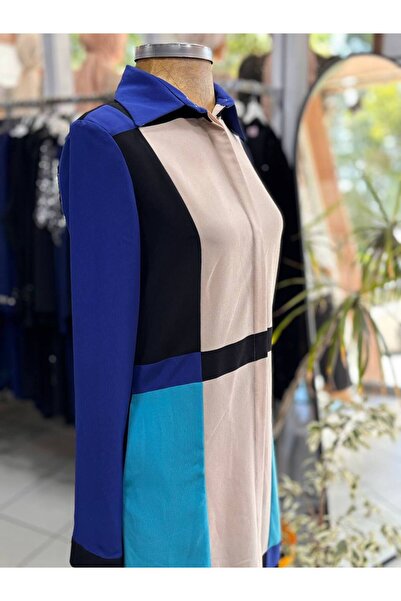 minel aşk Renk Desenli Tunik