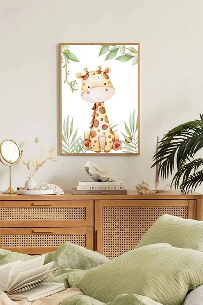 Dekorsiahome One Piece Wooden Frame Living Room Hall Kitchen Table Tk0310