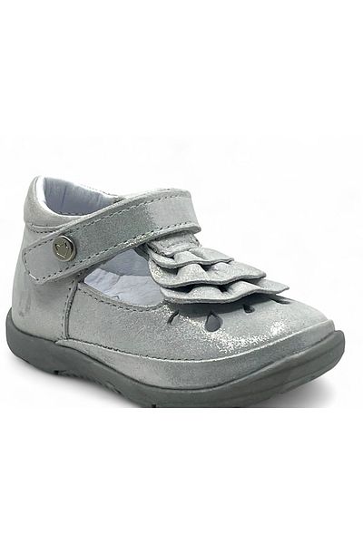 Perlina Leather Orthopedic Sole Baby Girl First Step Shoes