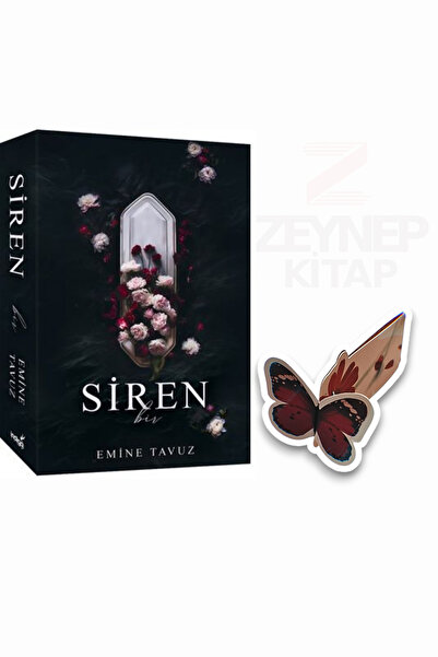 İndigo Kitap Siren 1 - Emine Tavuz(KARTONKAPAK)(Özel Tasarım Kelebek Ayraç He...