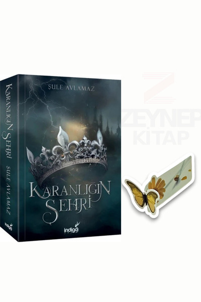 İndigo Kitap Karanlığın Şehri 1 (KARTONKAPAK)(Özel Tasarım Kelebek Ayraç Hediye)