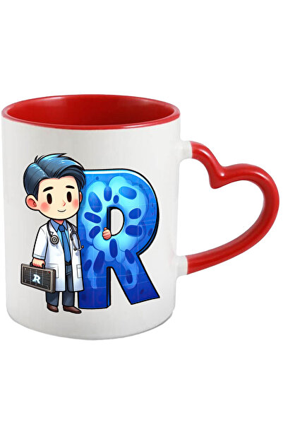StoryGift Romania Cana Cu Un Doctor Care Tine Litera "r" | Ilustratie | Trusa...