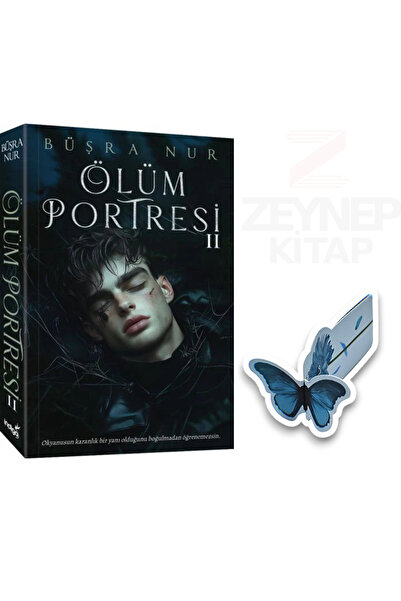 İndigo Kitap Ölüm Portresi 2 - Büşra Nur(KARTONKAPAK)(Özel Tasarım Kelebek Ay...