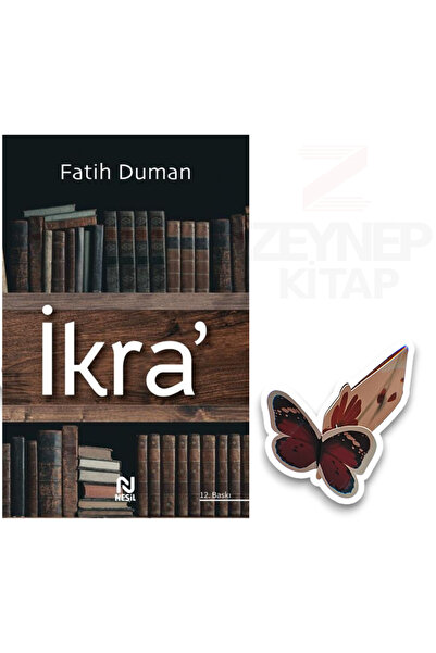 Nesil Yayınları İkra - Fatih Duman(Özel Tasarım Hareketli Kelebek Ayraç Hediye)