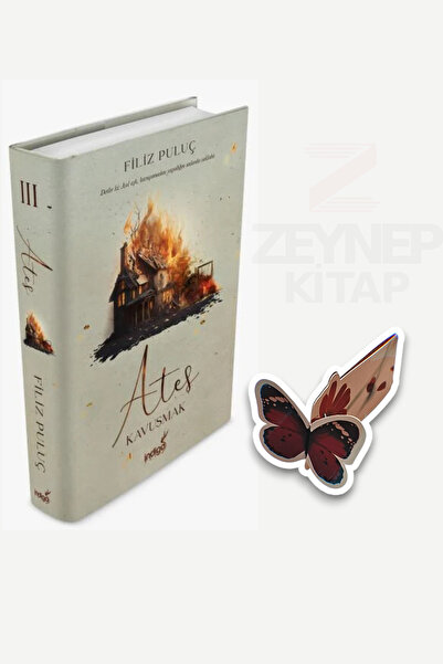 İndigo Kitap Ateş 3 Kavuşmak(CİLTLİ)(Özel Tasarım Kelebek Ayraç Hediye)