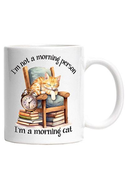 StoryGift Romania Cana Cu O Pisica | Ilustratie | Doarme Pe Un Scaun | A Obos...