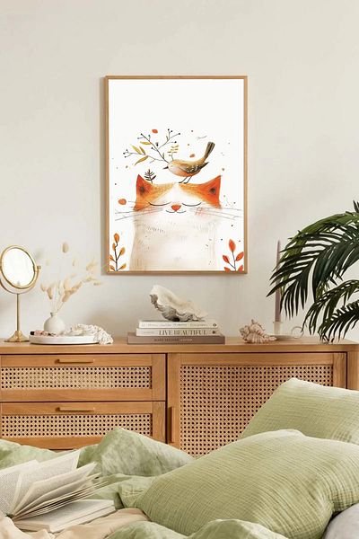 Dekorsiahome One Piece Wooden Frame Living Room Hall Kitchen Table Tk0307