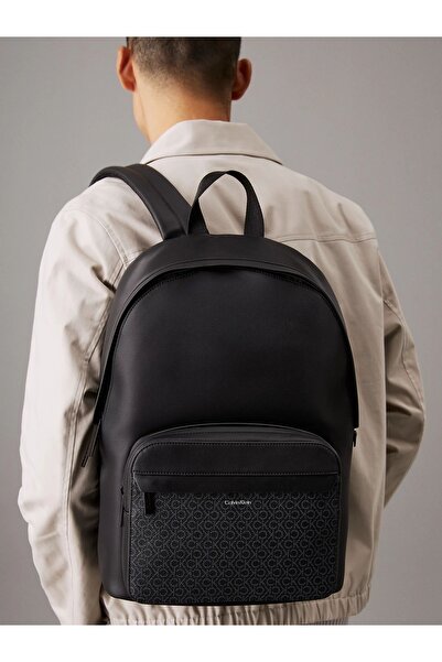 Calvin Klein Black Must Round Backpack