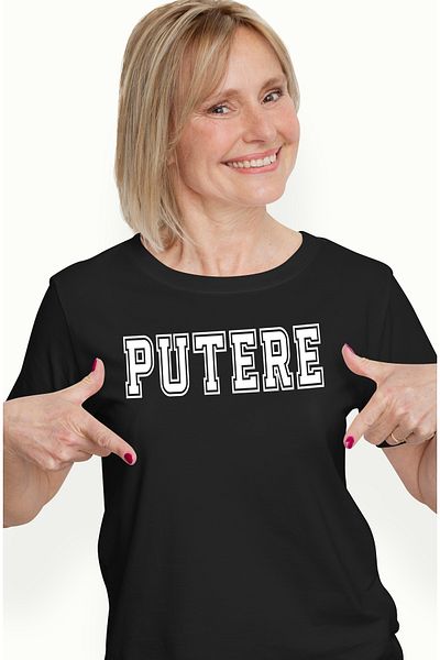 StoryGift Romania Tricou Femei Putere, Mesaj Motivational, Text Inspirational, Self Care, Cu Impr Blk_l
