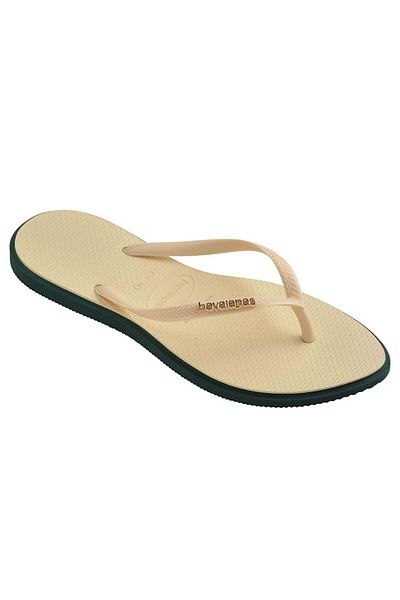Havaianas Havai̇anas Slim Point Women Petroleum Slippers 4149584
