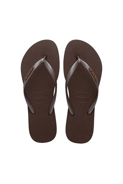 Havaianas Hav. Slim Women's Brown Slippers 4119875