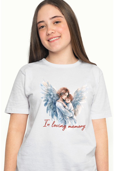 StoryGift Romania Tricou Femei Cu Mama Care Isi Tine In Brate Copilul Cu Mesa...