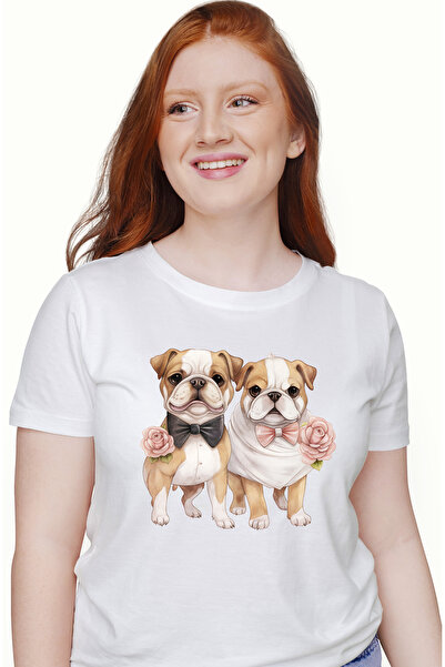 StoryGift Romania Tricou Femei Cu O Catelusa Putin Furioasa Si Un Catel Vesel...