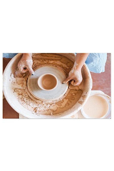 StoryGift Romania Tablou Canvas: Creativitate In Argila - Arta Si Mestesug In...