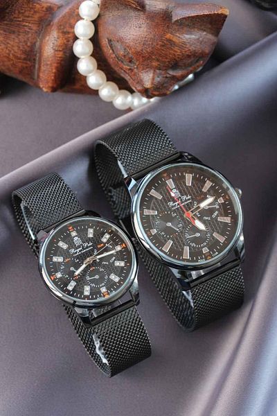 E BULURUM Smoked Wicker Metal Cord Lover Watches