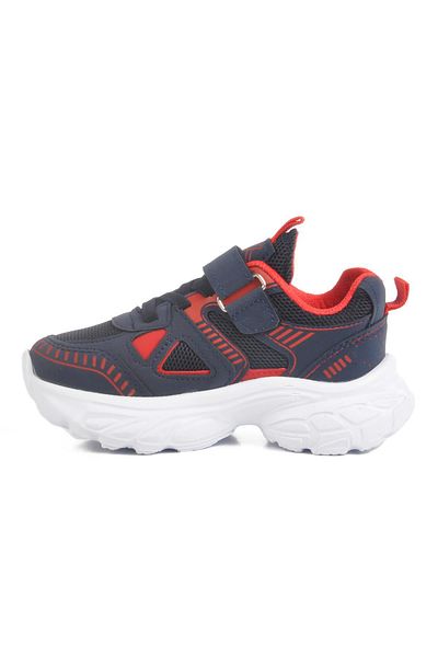 WALKWAY 1500 P Navy Blue-Red Children's Sports Shoes Almera