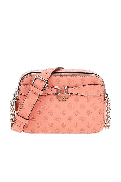 Guess Geantă de damă roz pentru cameră cu logo Arlena C Hwpg9336140-cll