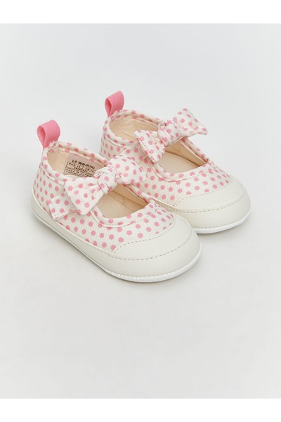 LC Waikiki LCW STEPS Fiyonk Detaylı Kız Bebek İlk Adım Ayakkabısı