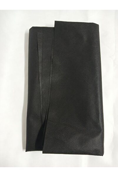 Akdeniz 200x160 Siyah Fon Perde Arkaplan Black Screen Yapışkanlı Duvara Asma Aparatı