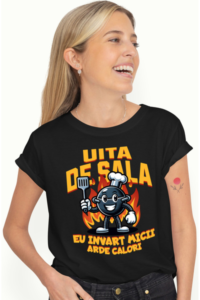 StoryGift Romania Women's T-Shirt Barbecue Lover Forget About The Gym I Spin ...