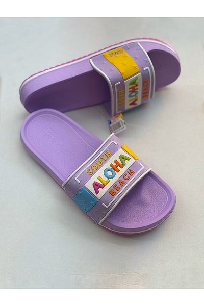 ÇOCUKÇA MODA Αντιολισθητική και μαλακή άνετη σόλα Γυναικείες παντόφλες Sea Pool Garden Daily Slippers