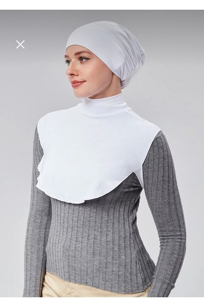 İmpavido Pachet de 2 guler alb-negru din bumbac lycra