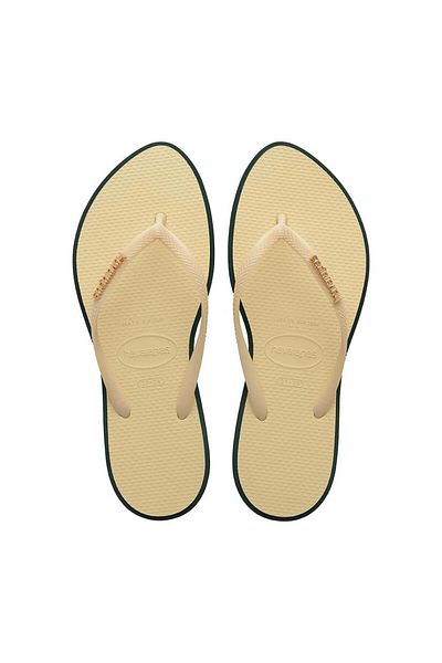 Havaianas Havai̇anas Slim Point Women Petroleum Slippers 4149584