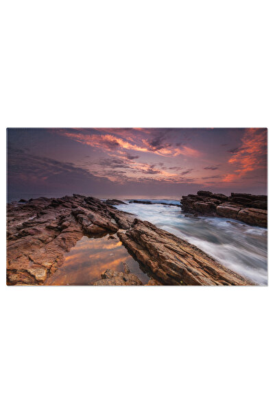 StoryGift Romania Tablou Canvas: Peisaj De Vis La Apus In Sri Lanka