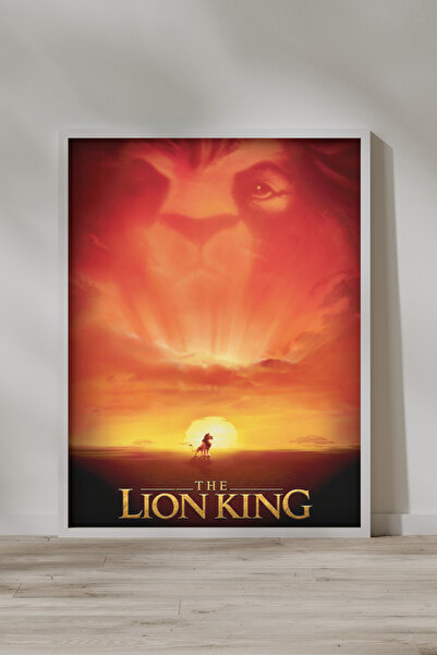 Lion King Seri 003 Çerçevesiz Poster & Duvar Tablosu