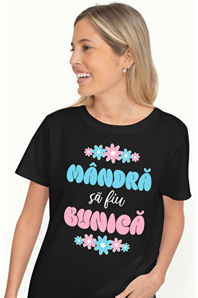 StoryGift Romania Tricou Femei Mandra Sa Fiu Bunica Familie Nepot Nepoata Cu ...