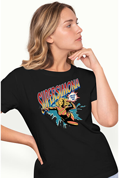 StoryGift Romania Tricou Femei Super Simona, Supererou Sunt Aici Pentru Tine,...