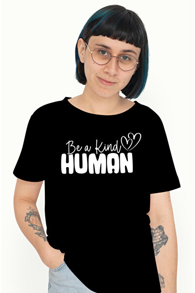 StoryGift Romania Tricou Femei Cu Inimioare Si Mesajul Care Te Indeamna Sa Fi...