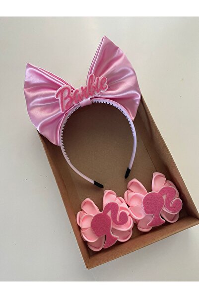 Barbie Kafa Barbie Taç Toka Seti