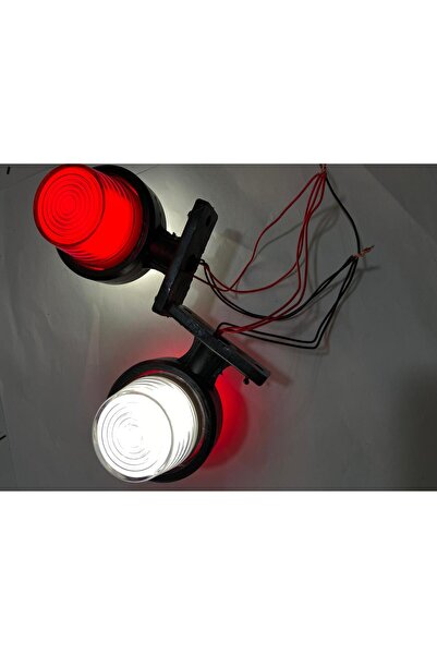 BARLAS OTO LED MAXİ HORPOL TAKOZ NEON [KIRMIZI-BEYAZ RENK] [ 2ADETLİ TAKIM]