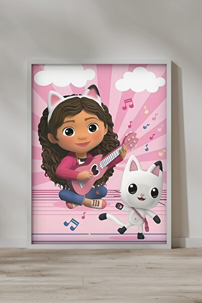 FGHGF Gabby's Dollhouse Seri 003 Çerçevesiz Poster & Duvar Tablosu