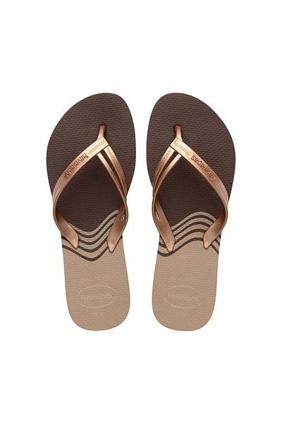 Havaianas HAIKAINAS ELEGANCE PRINT ΓΥΝΑΙΚΕΣ ΚΑΦΕ ΠΑΝΤΟΦΛΕΣ 4148804