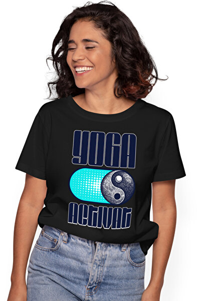 StoryGift Romania Tricou Femei Yoga Activat Relaxare Meditatie, Iubirorii Spo...