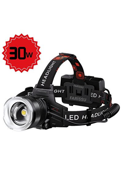 farissu Şarjlı Süper Parlak Led Kafa Feneri – Gold Orıon Or-116 10 Saat Çalışma Süresi